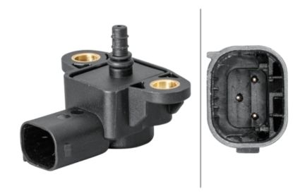 Picture of Hella Turbocharger Boost Sensor - 358152061