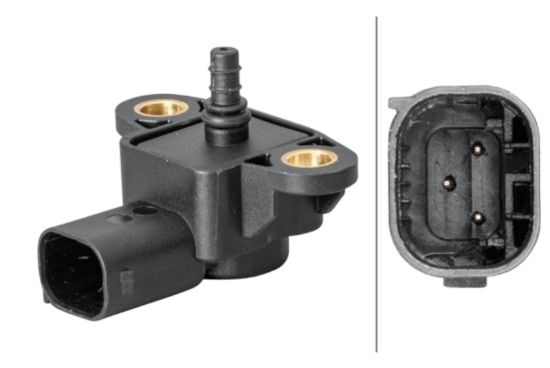 Picture of Hella Turbocharger Boost Sensor - 358152061