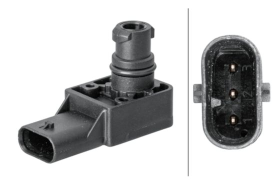 Picture of Hella Turbocharger Boost Sensor - 358152111