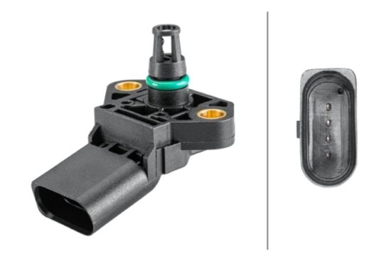 Picture of Hella Turbocharger Boost Sensor - 358152261
