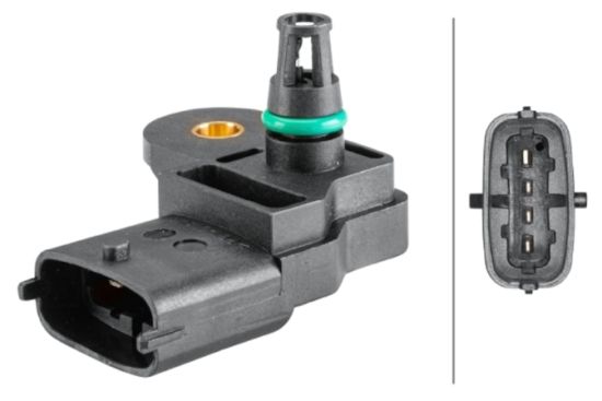 Picture of Hella Turbocharger Boost Sensor - 358152321