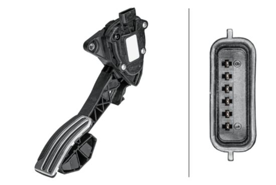 Picture of Hella Accelerator Pedal Sensor - 358156211