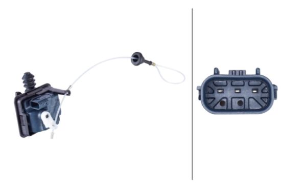 Picture of Hella Fuel Filler Door Lock Actuator - 358159031