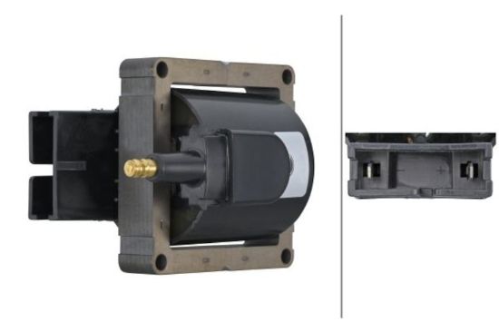 Picture of Hella Ignition Coil - 358168691