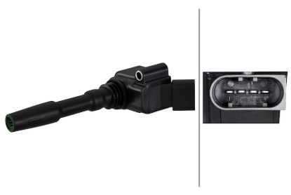 Picture of Hella Direct Ignition Coil - 358168821