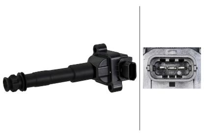 Picture of Hella Direct Ignition Coil - 358168841