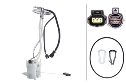Picture of Hella Fuel Pump and Sender Assembly - 358301111
