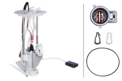 Picture of Hella Fuel Pump and Sender Assembly - 358301611