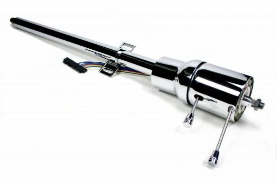 Picture of IDIDIT 1120700051 Steering Column Retrofit Flr Shft 68 Corvette Blk