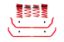Picture of Eibach Coil Spring Lowering Kit / Stabilizer Bar Kit - 4.10985.880