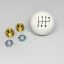 Picture of Silver Sport Transmissions Manual Transmission Shift Knob - 96102