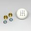 Picture of Silver Sport Transmissions Manual Transmission Shift Knob - 95102