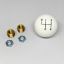 Picture of Silver Sport Transmissions Manual Transmission Shift Knob - 94102
