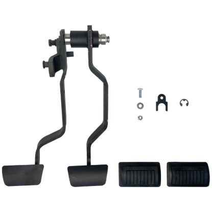 Picture of Silver Sport Transmissions Brake and Clutch Pedal Assembly - PAM-400A