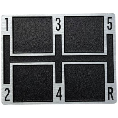 Picture of Silver Sport Transmissions Manual Transmission Shifter Plate - SLG-F2-NP5