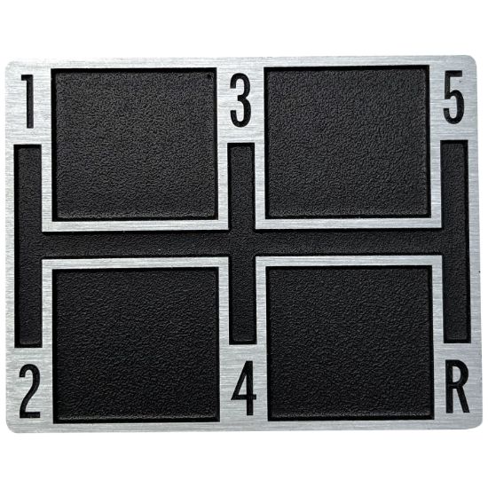 Picture of Silver Sport Transmissions Manual Transmission Shifter Plate - SLG-F2-NP5