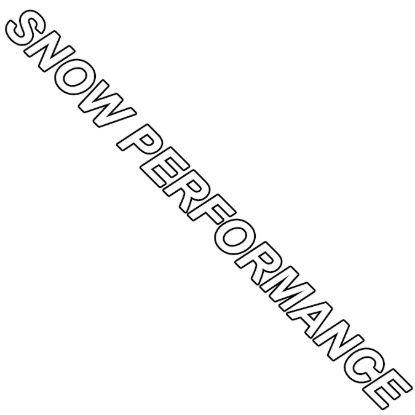 Picture of Snow Performance Windshield Decal - SNO-15984