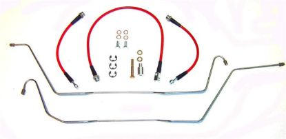 Picture of Stifflers Chassis & Suspension Brake Hydraulic Hose Kit - BHK-LIGHT-9904REARKIT-BLK