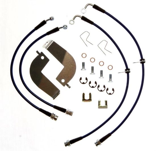Picture of Stifflers Chassis & Suspension Brake Hydraulic Hose Kit - FORD-MUSTANG-18-BLU