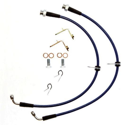 Picture of Stifflers Chassis & Suspension Brake Hydraulic Hose Kit - FORD-MUSTANGFRTS-17-BLU