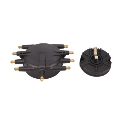 Picture of Top Street Performance Distributor Cap / Rotor Kit / Ignition Coil Kit - JM6991BK-KT