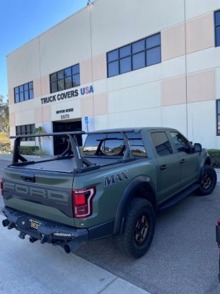 Picture of Truck Covers USA Tonneau Cover / Truck Bed Rack Kit - AX-530