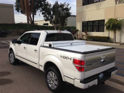 Picture of Truck Covers USA Tonneau Cover Tool Box - CRT141WHITE