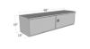Picture of Unique Truck Accessories Truck Tool Box - HBD1848