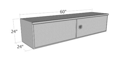 Picture of Unique Truck Accessories Truck Tool Box - HBD2460