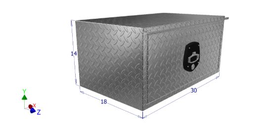 Picture of Unique Truck Accessories Truck Tool Box - HD141830