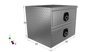 Picture of Unique Truck Accessories Truck Tool Box - HDD30