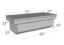 Picture of Unique Truck Accessories Truck Bed Storage Box Lid - RB120FL