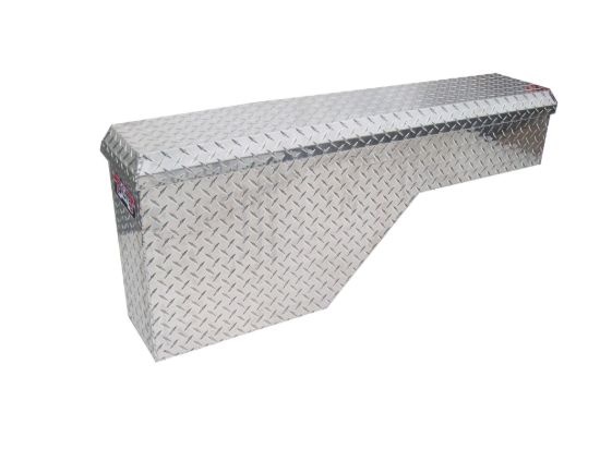 Picture of Unique Truck Accessories Truck Bed Side Rail Tool Box - RB161