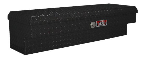 Picture of Unique Truck Accessories Truck Bed Side Rail Tool Box - RB184-BT