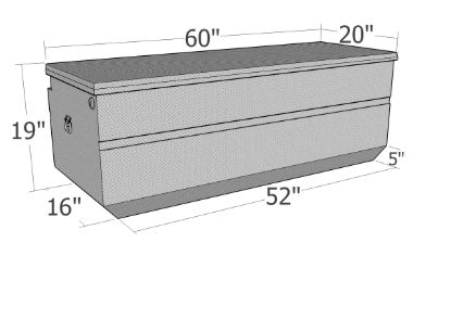 Picture of Unique Truck Accessories Truck Tool Box - RB664