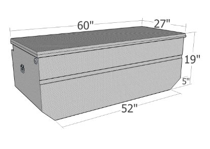 Picture of Unique Truck Accessories Truck Tool Box - RB684