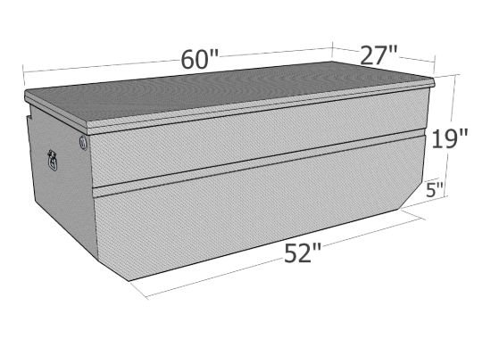 Picture of Unique Truck Accessories Truck Tool Box - RB684