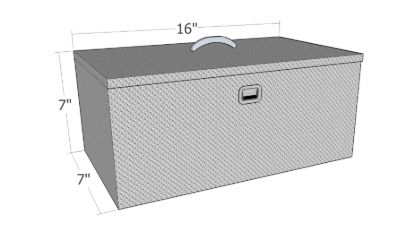 Picture of Unique Truck Accessories Seat Tote - TOTE-16-BT