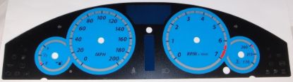 Picture of US Speedo Instrument Cluster Gauge Face Kit - 300074