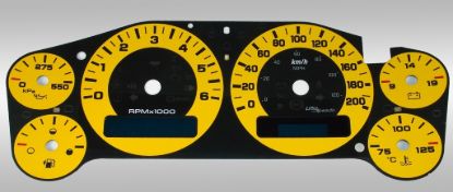 Picture of US Speedo Instrument Cluster Gauge Face Kit - 9001200733