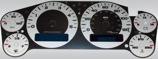 Picture of US Speedo Instrument Cluster Gauge Face Kit - 9001200742