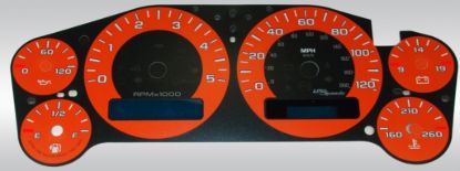 Picture of US Speedo Instrument Cluster Gauge Face Kit - 9001200749