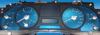 Picture of US Speedo Instrument Cluster Gauge Face Kit - AQF09