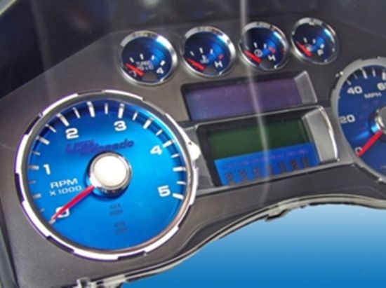 Picture of US Speedo Instrument Cluster Gauge Face Kit - AQF29