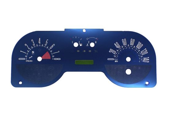 Picture of US Speedo Instrument Cluster Gauge Face Kit - AQF59