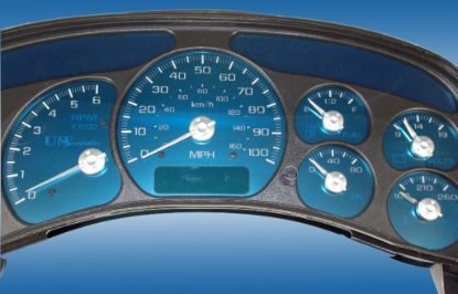 Picture of US Speedo Instrument Cluster Gauge Face Kit - AQGM00
