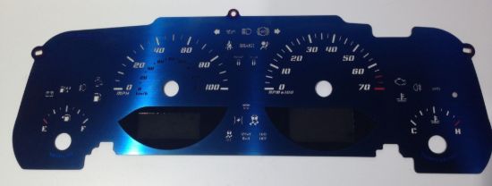 Picture of US Speedo Instrument Cluster Gauge Face Kit - AQJK01