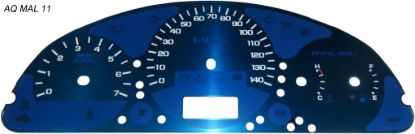 Picture of US Speedo Instrument Cluster Gauge Face Kit - AQMAL11