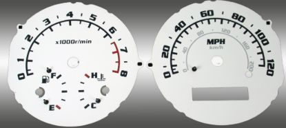 Picture of US Speedo Instrument Cluster Gauge Face Kit - AVE060