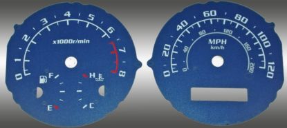 Picture of US Speedo Instrument Cluster Gauge Face Kit - AVE064